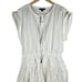 J. Crew Drop-waist midi dress in cotton poplin White L NWT