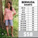 LuLaRoe Denim Bermuda Shorts Size 24 Fits Size 00-0 Arizona Wash