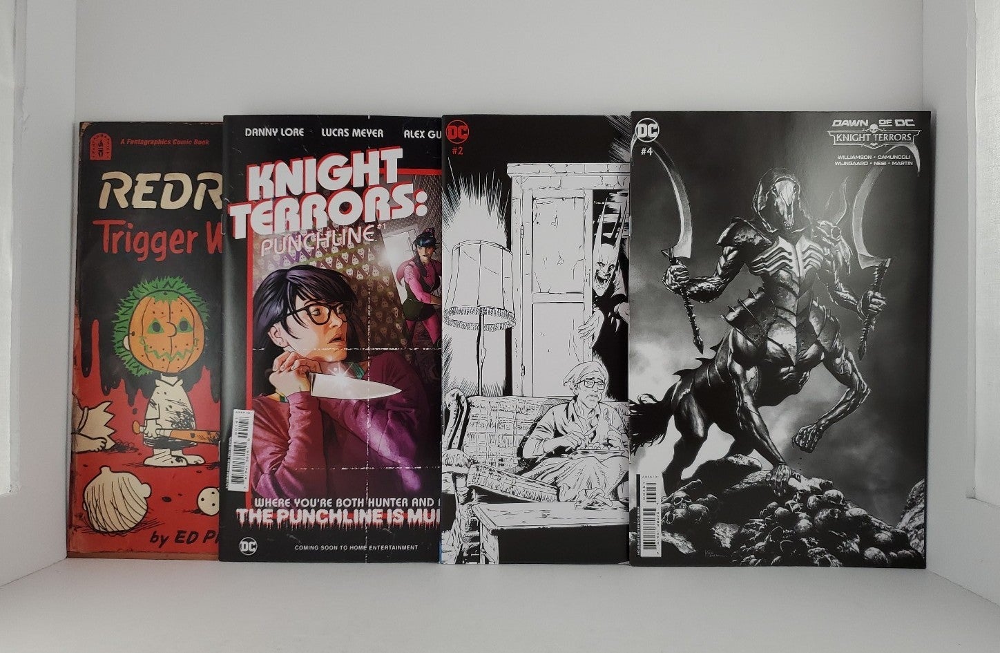 DC: Knight Terrors Incentives Lot & Redroom Trigger Warnings #2 Charlie Brown