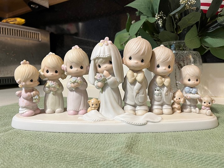 Precious Moments Wedding Party - Set of 4