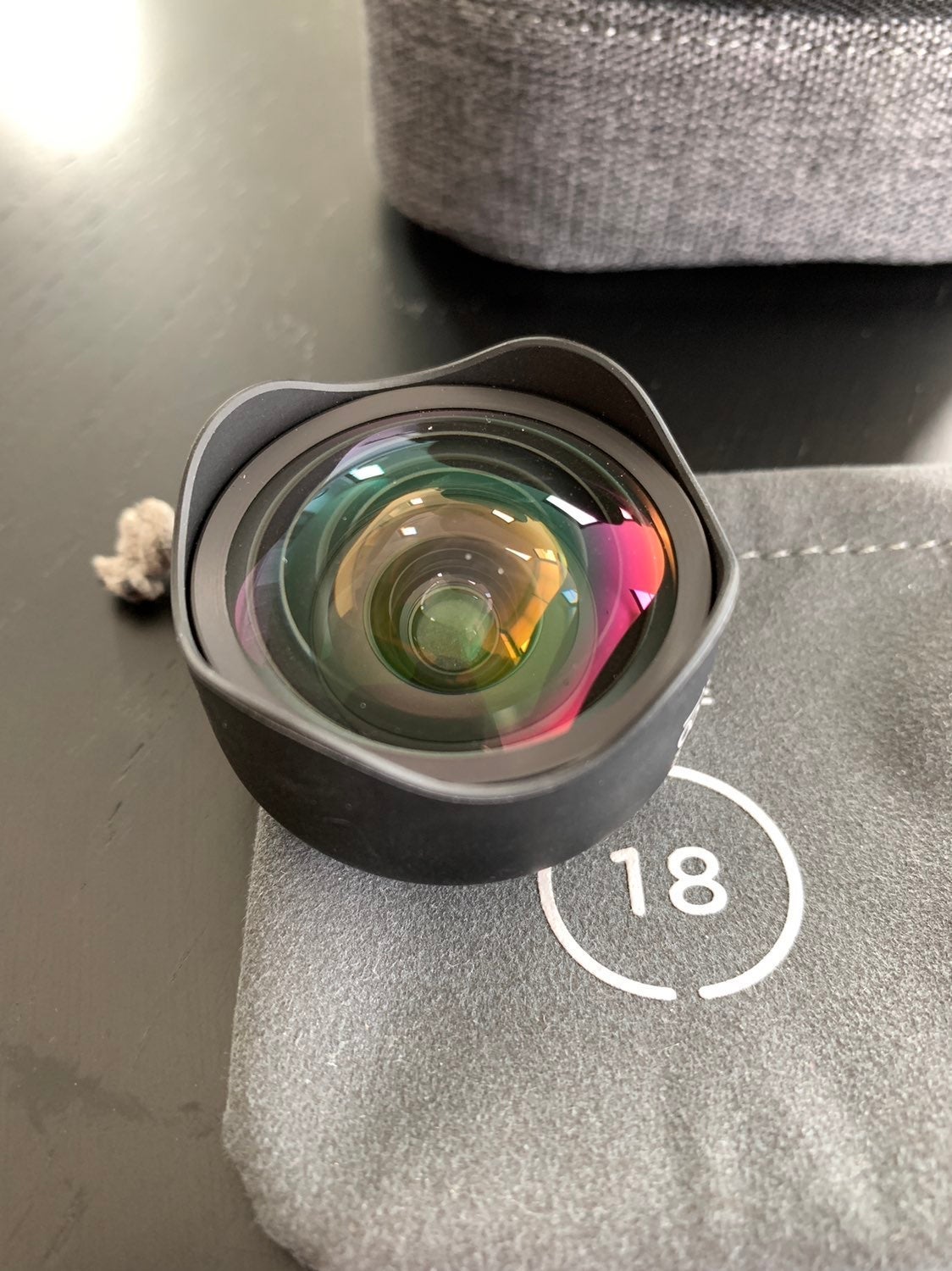Moment lens 18mm wide lens