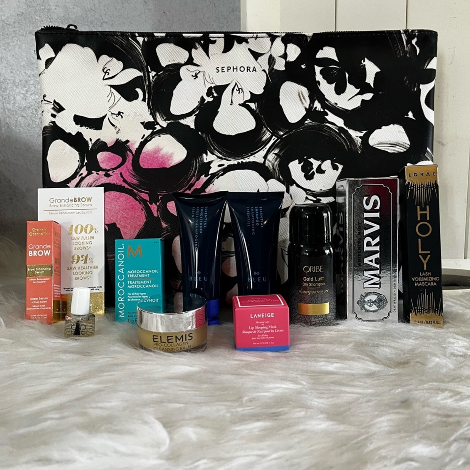 NEW Sephora Best of Beauty Luxe Makeup Grooming Holy Grail 11 pc Bundle NIP