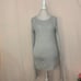 Lululemon Cabin Yogi Long Sleeve Knitted Heathered Medium Light Grey Boolux Sz 8