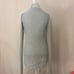 Lululemon Cabin Yogi Long Sleeve Knitted Heathered Medium Light Grey Boolux Sz 8