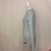 Lululemon Cabin Yogi Long Sleeve Knitted Heathered Medium Light Grey Boolux Sz 8