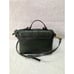 IVTG Green Studded Leather Satchel Purse Crossbody Vintage Silver Gold Handbag