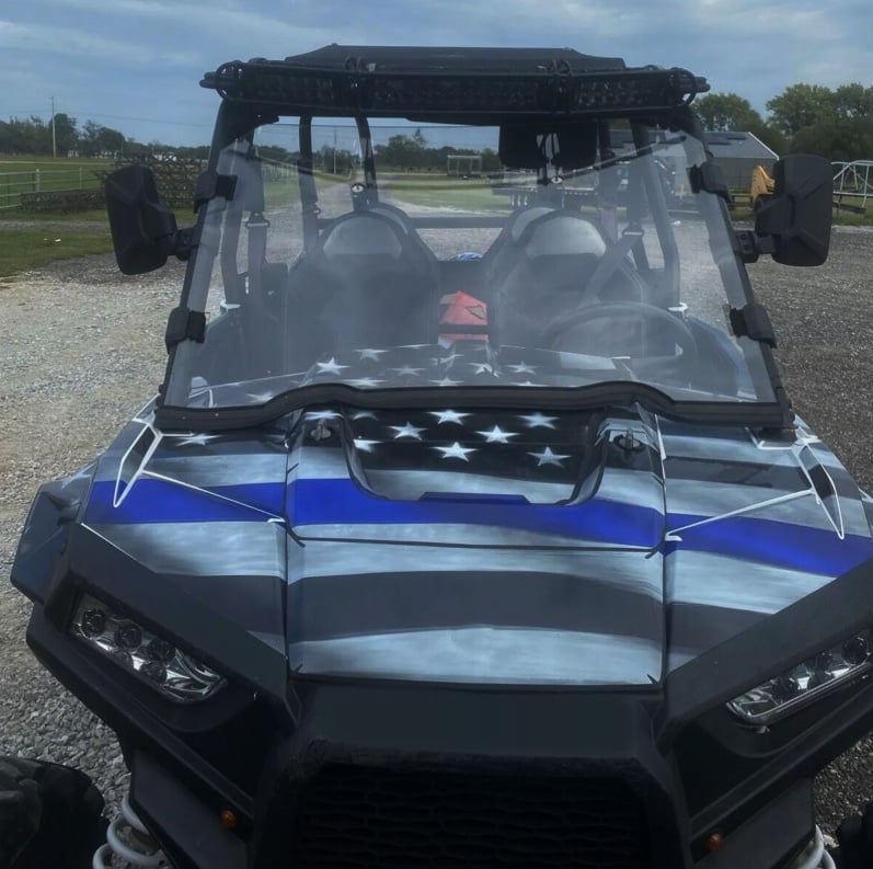 UTV Full Clear Windshield for 2014-2021 Polaris RZR 900 S RZR 1000 XP 1000 /4