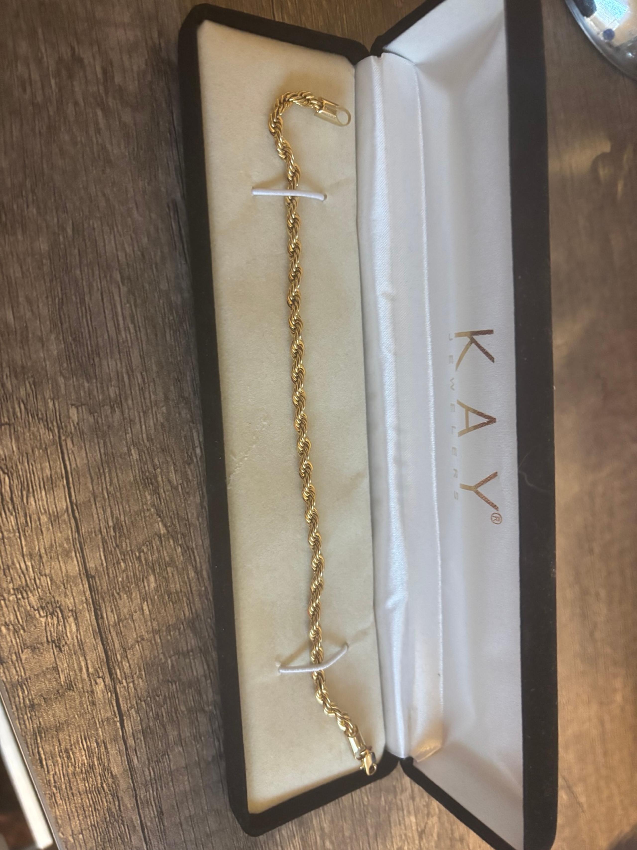 14k gold bracelet