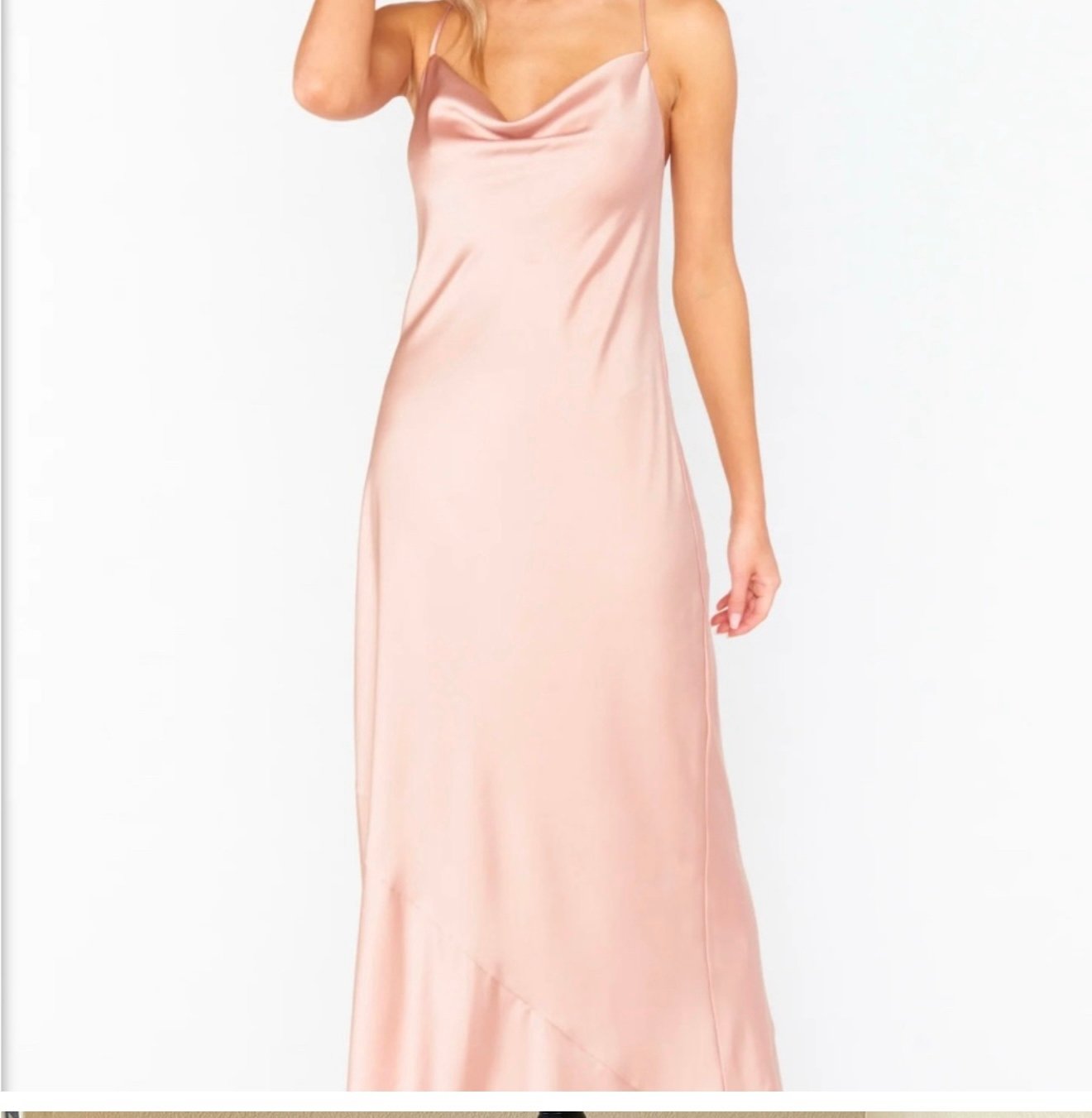 Andresd fringe glitter knot dress