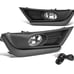 open box Chrome Fog Lights With Bezel & Switch Driver and Passenger Side for 17-