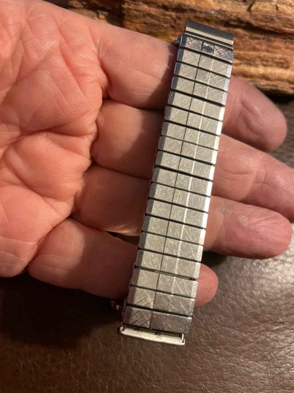 Vtg outlet SS & Black Obyx Watch Tips