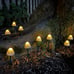 Mushroom Solar Lights - Set of 15pcs, 29.5ft Fairy Solar String Light