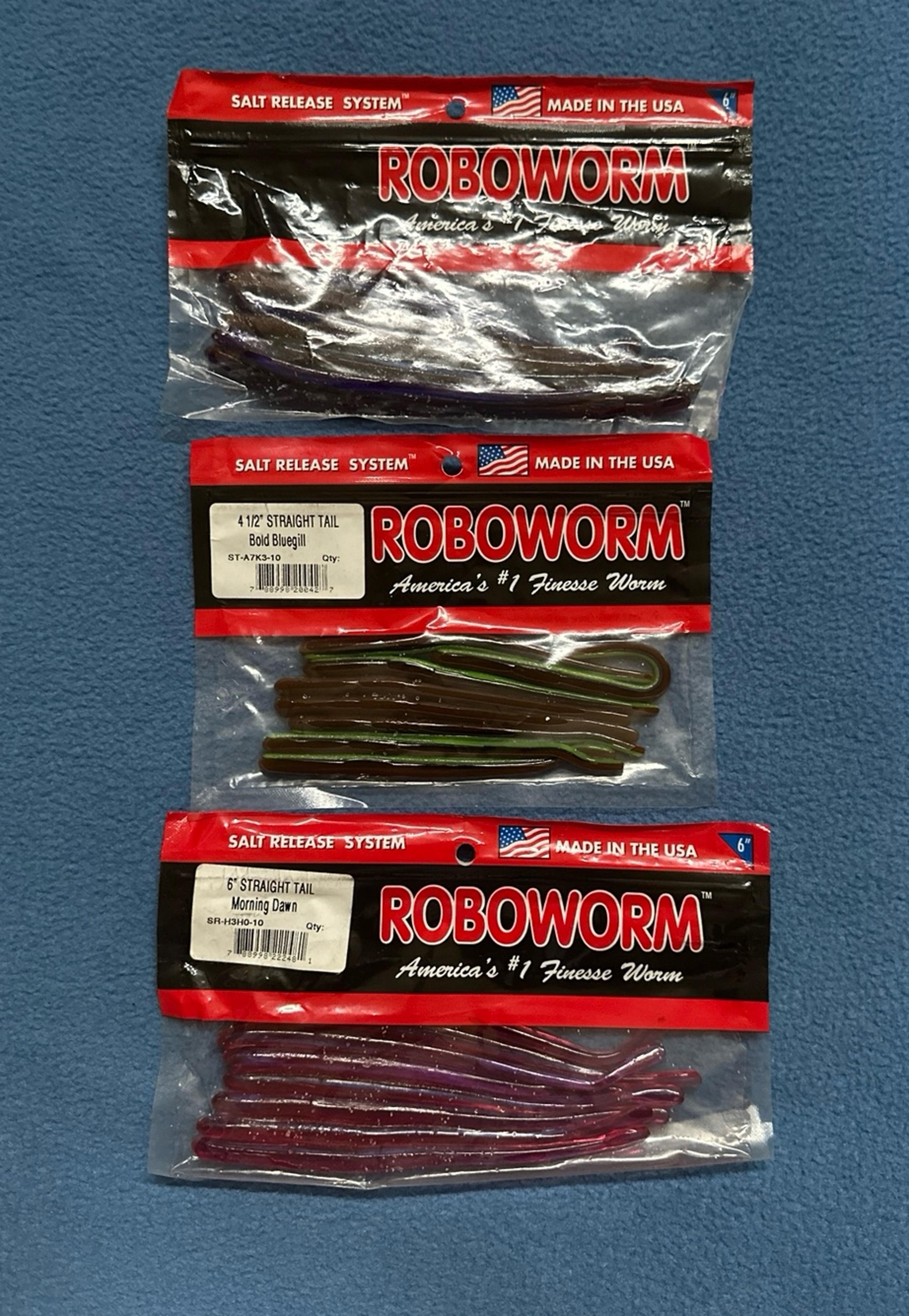 *Open Package Special* Roboworm Soft Plastic Baits - Fishing Lures (Lot of 3)