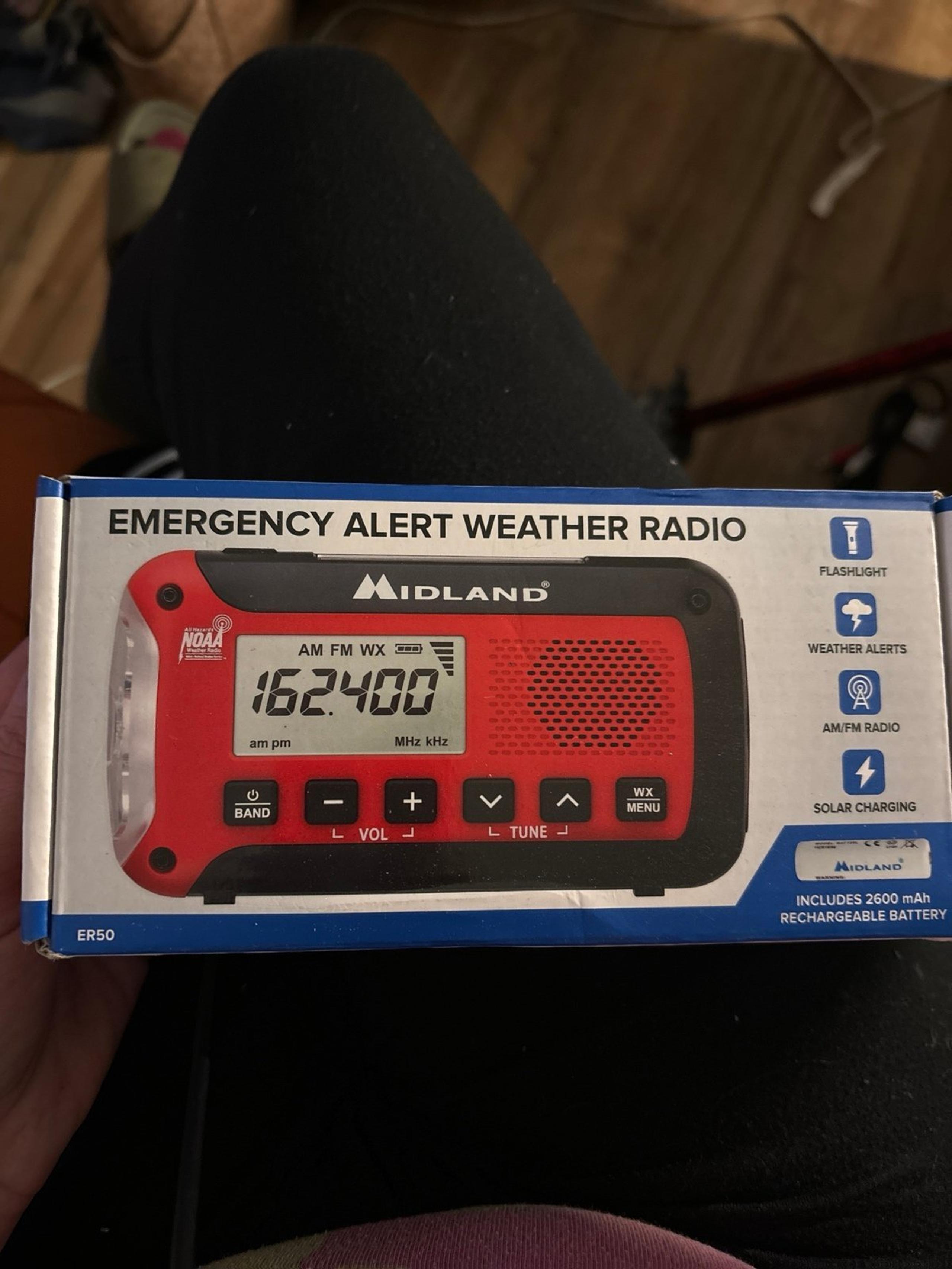 Midland Emergency alert, weather radio