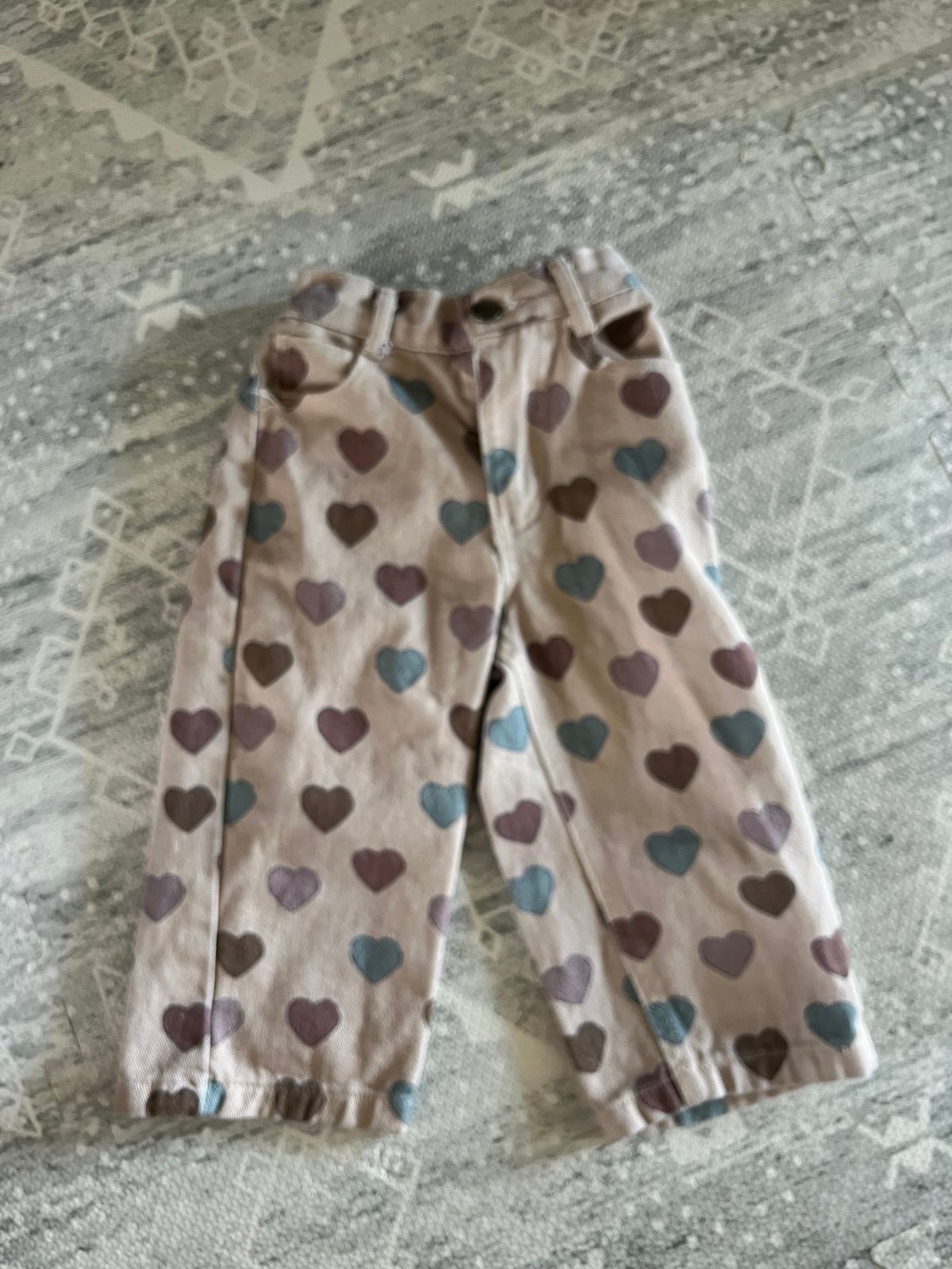 The new society heart jeans