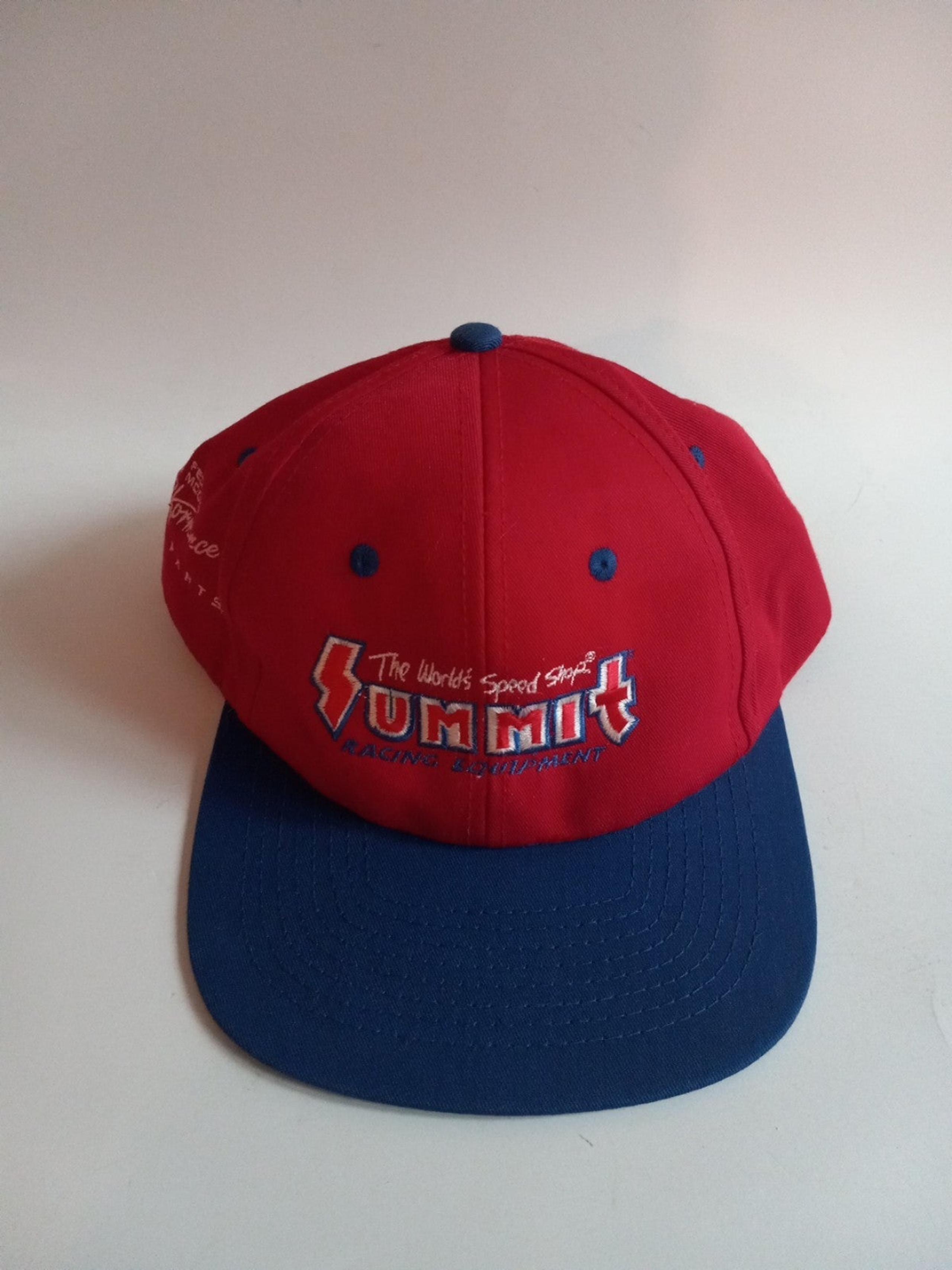 Vintage Racing Equipment Snapback Hat Made In USA 90's - Summit