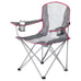 Ozark Trail, Adult Oversized Quad Chair, 9.2lbs, off White & Gray Built-In Strap