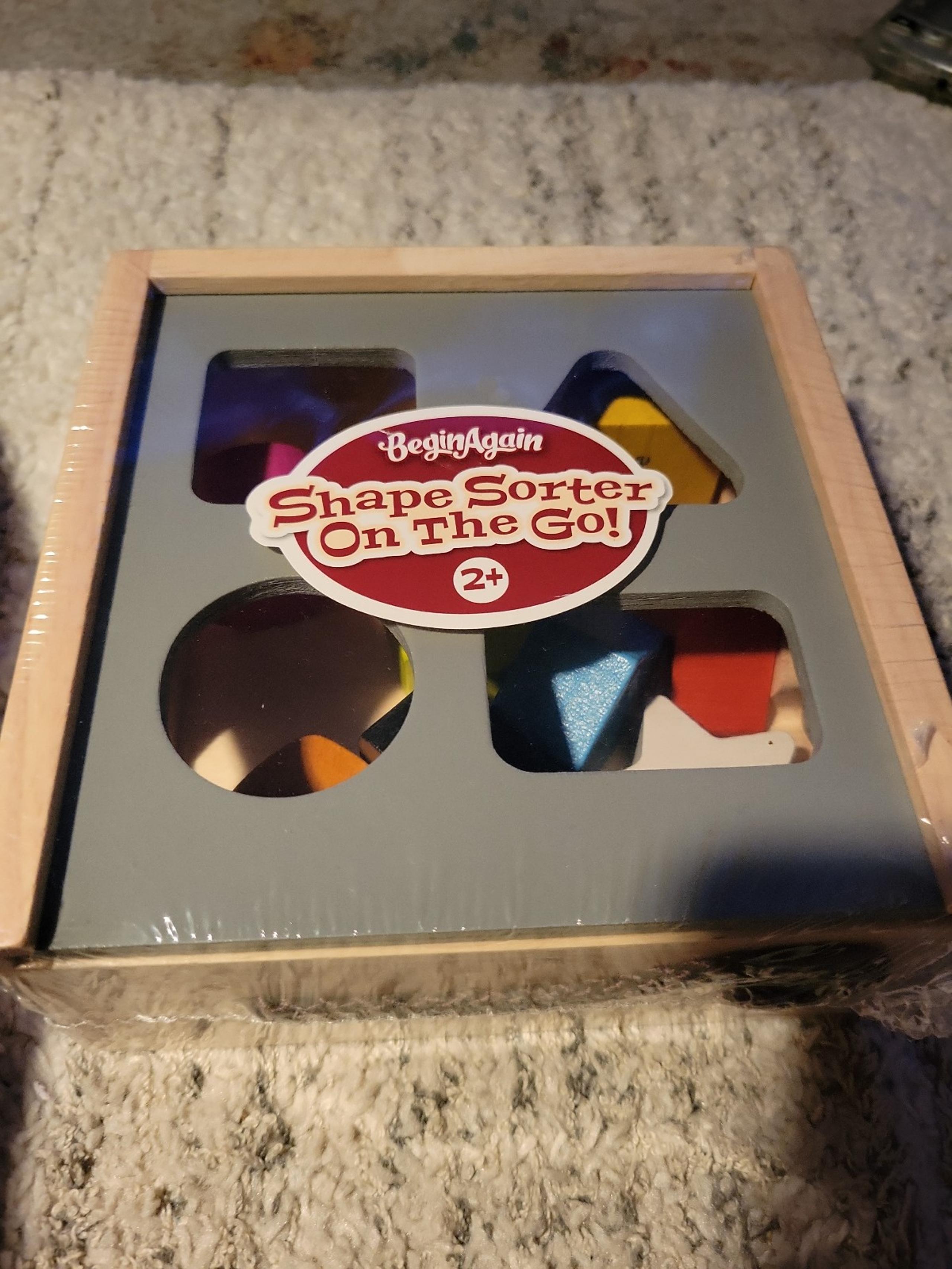 Wood Shape Sorter - Begin Again