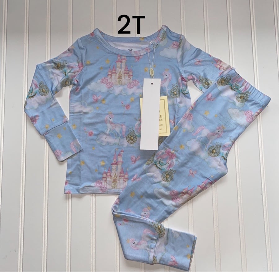 Little Snuggles Dream On LS Bamboo Lounge Set 2T