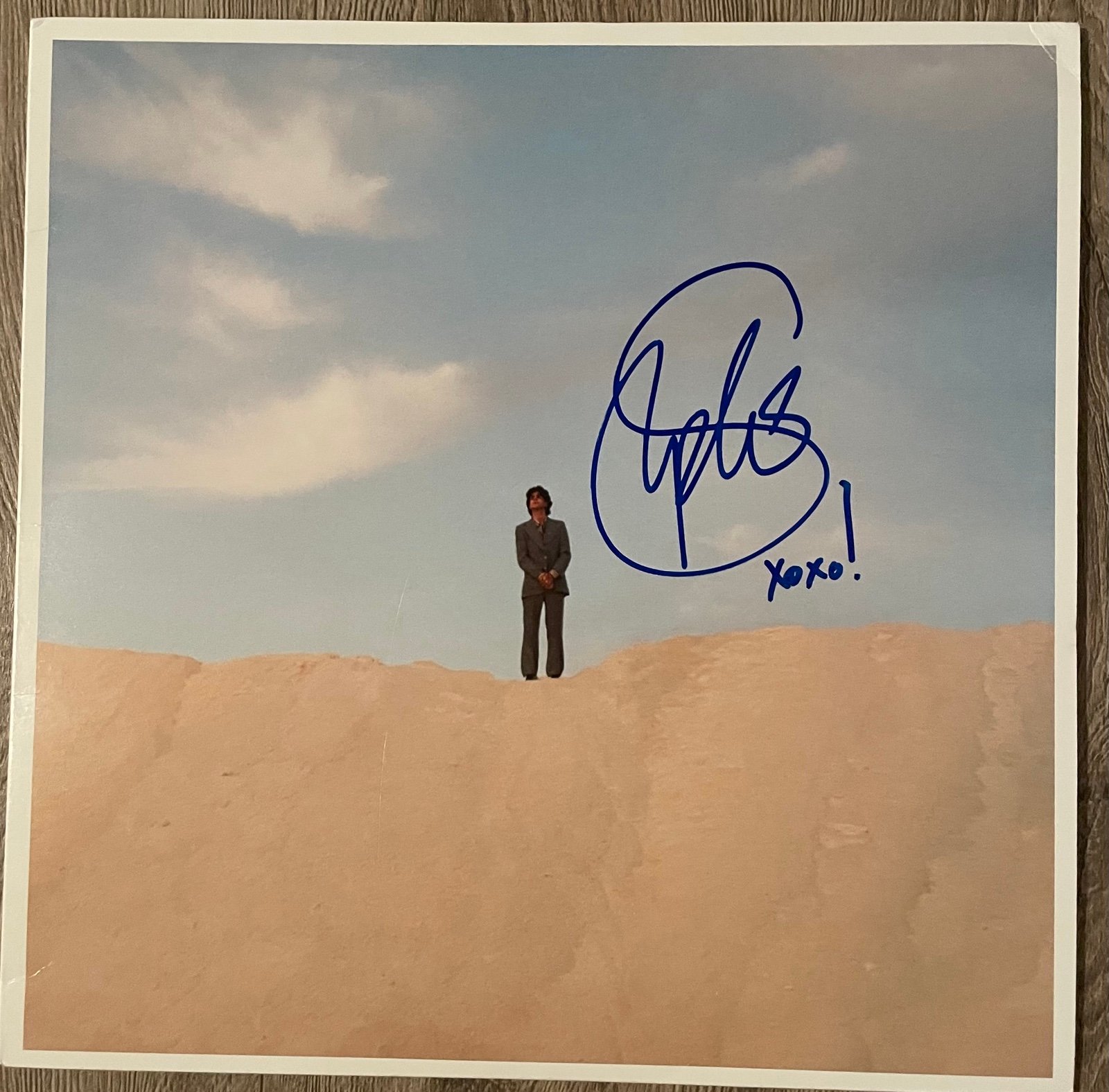 STEPHEN SANCHEZ SIGNED EASY ON MY EYES VINYL LP - BECKETT COA