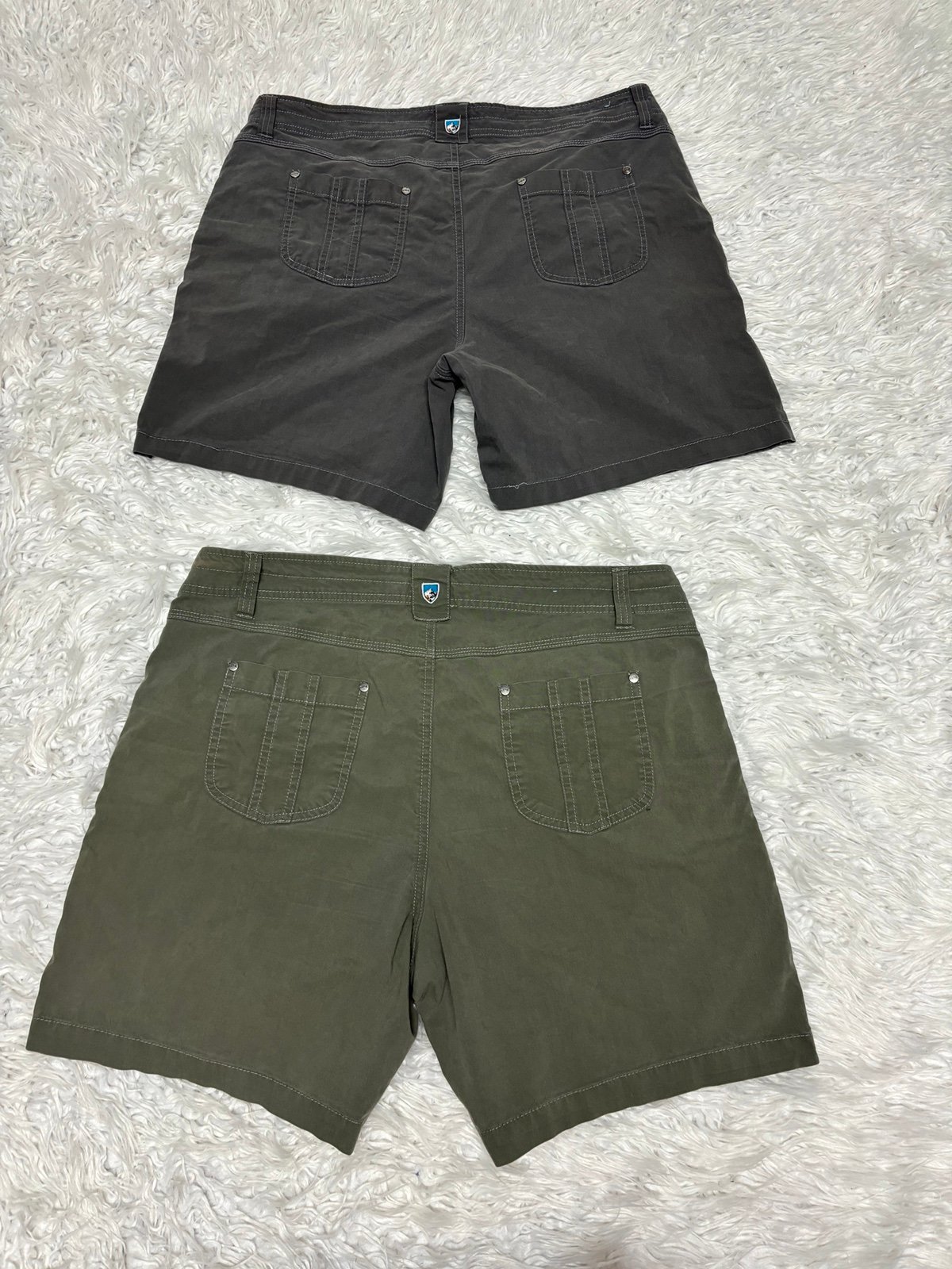 Kuhl women’s shorts size 14 Good used condition no rip or stains some color fa