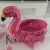 New large flamingo serving basket