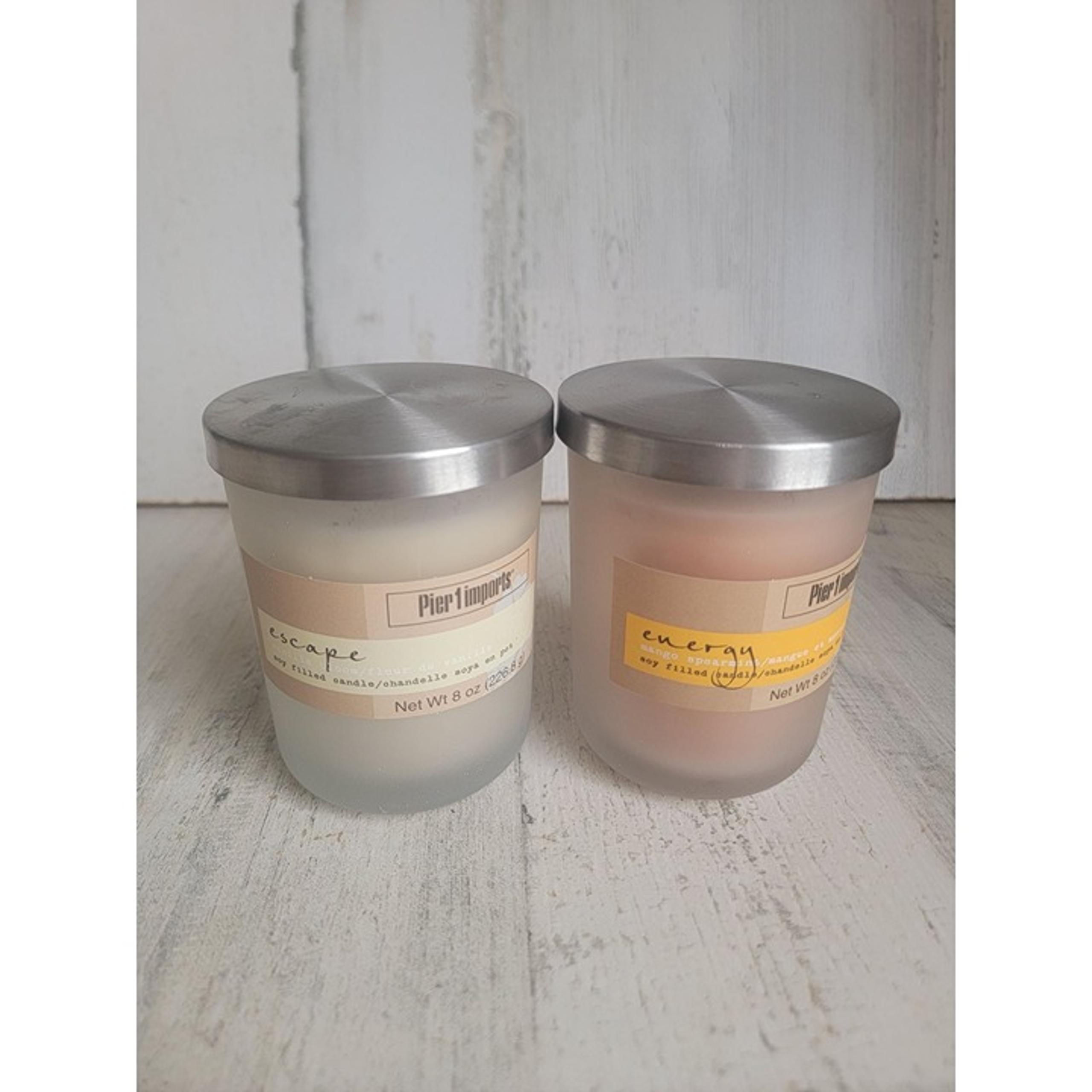 Pier 1 Imports energy escape candle set Home decor