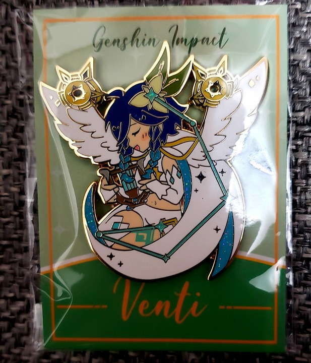 Genshin Impact Custom Enamel Pin Venti Constellations
