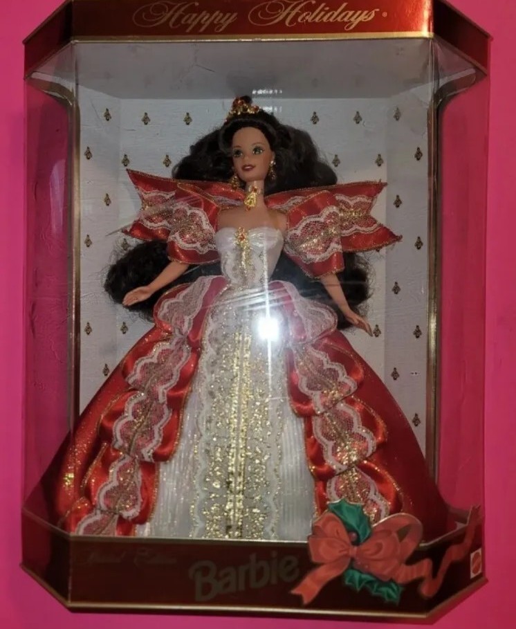 Happy Holidays Barbie 10th Anniversary Special Edition 1997 New In Box