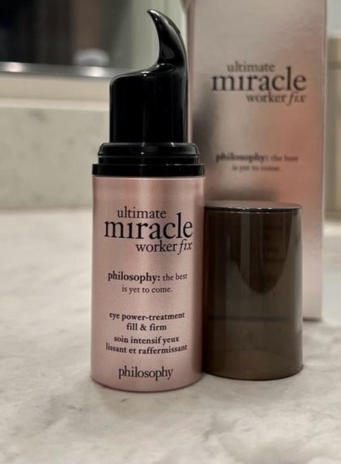 Philosophy ULTIMATE MIRACLE WORKER  eye power treatment fill & firm