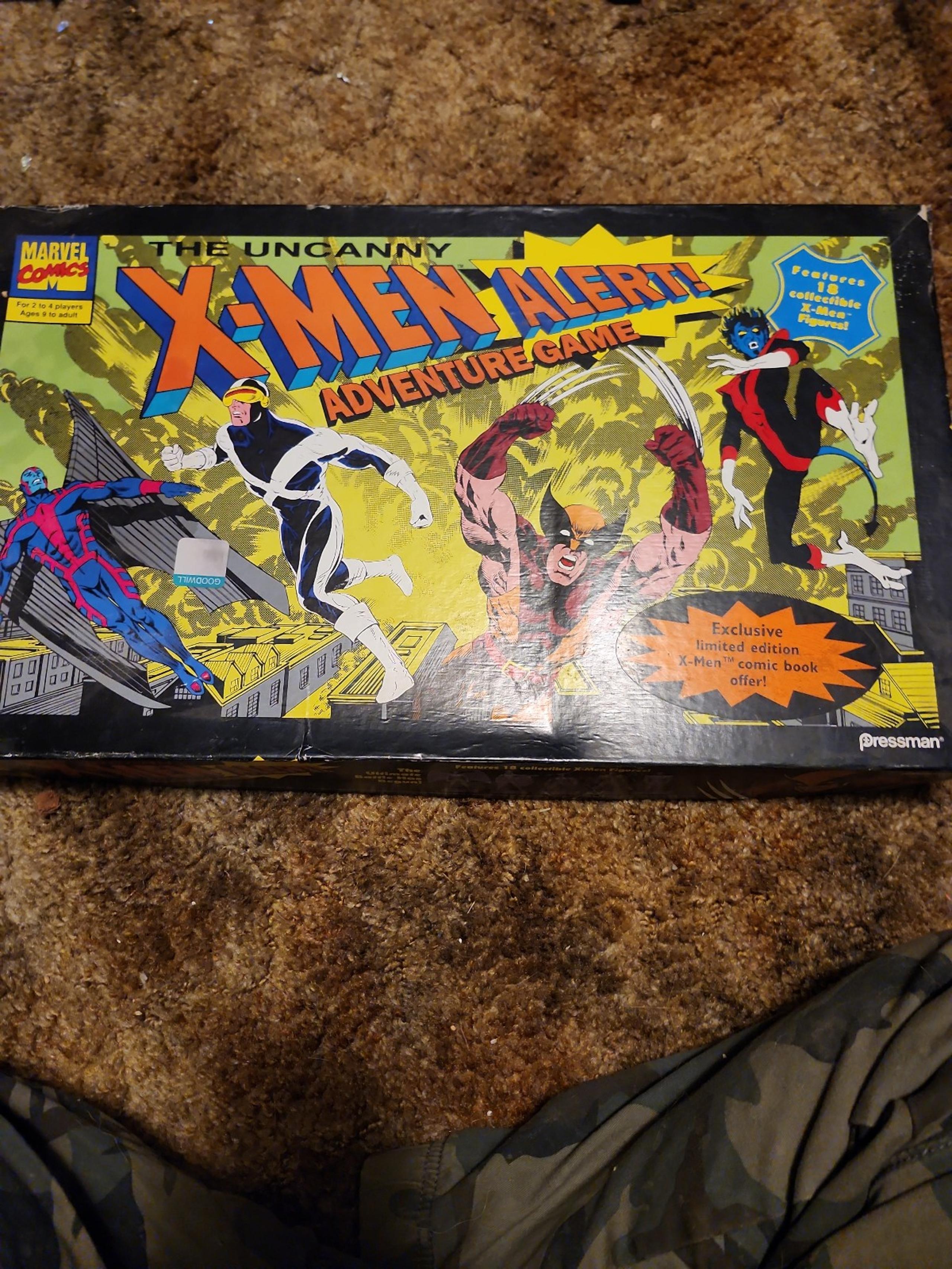 X-Men alert adventure game