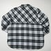 NWT Pendleton Women's Double-Brushed Cotton Flannel Plaid Elbow Patch Shirt L
