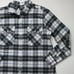 NWT Pendleton Women's Double-Brushed Cotton Flannel Plaid Elbow Patch Shirt L