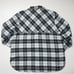 NWT Pendleton Women's Double-Brushed Cotton Flannel Plaid Elbow Patch Shirt L