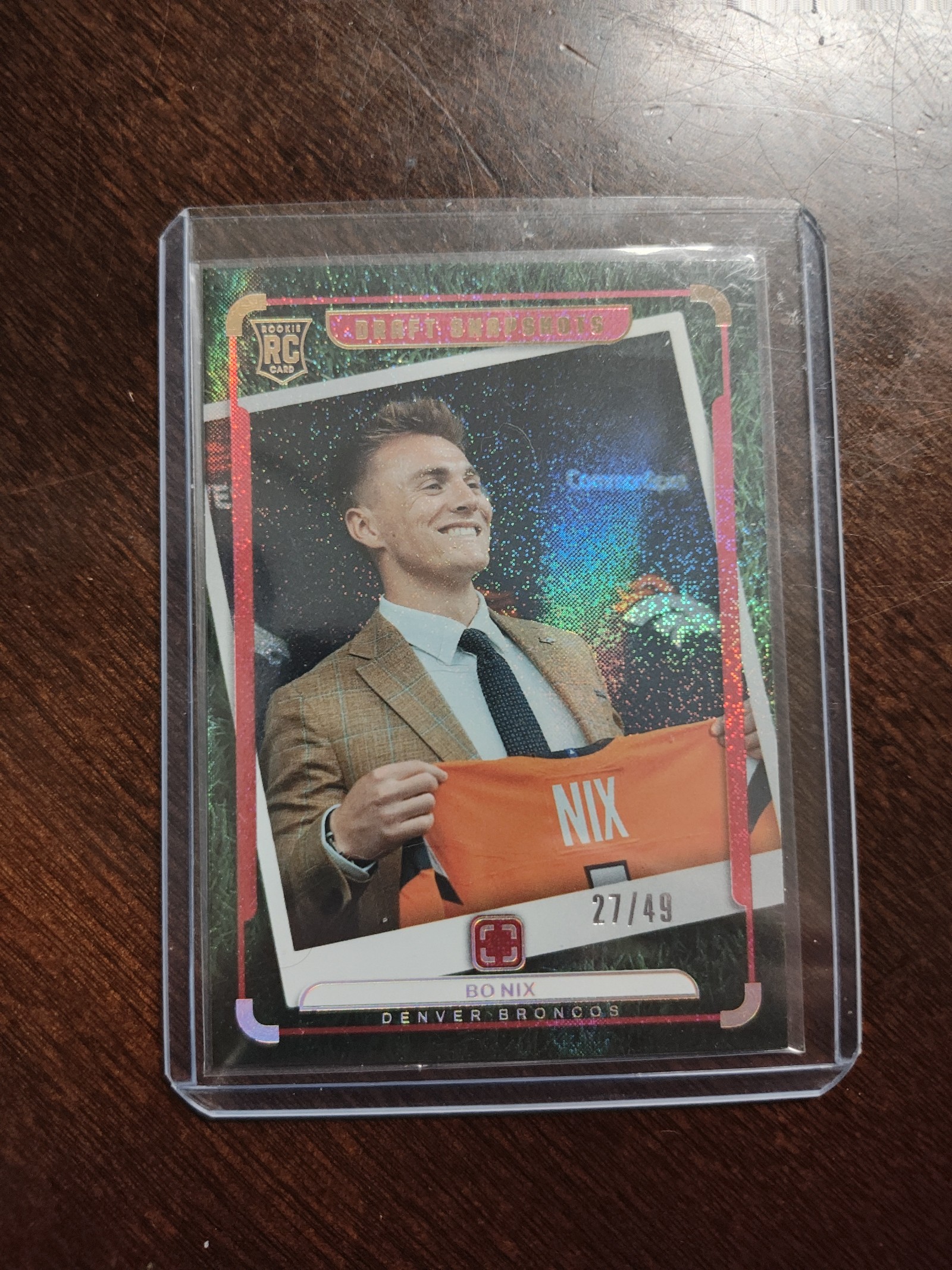 Bo Nix rookie card