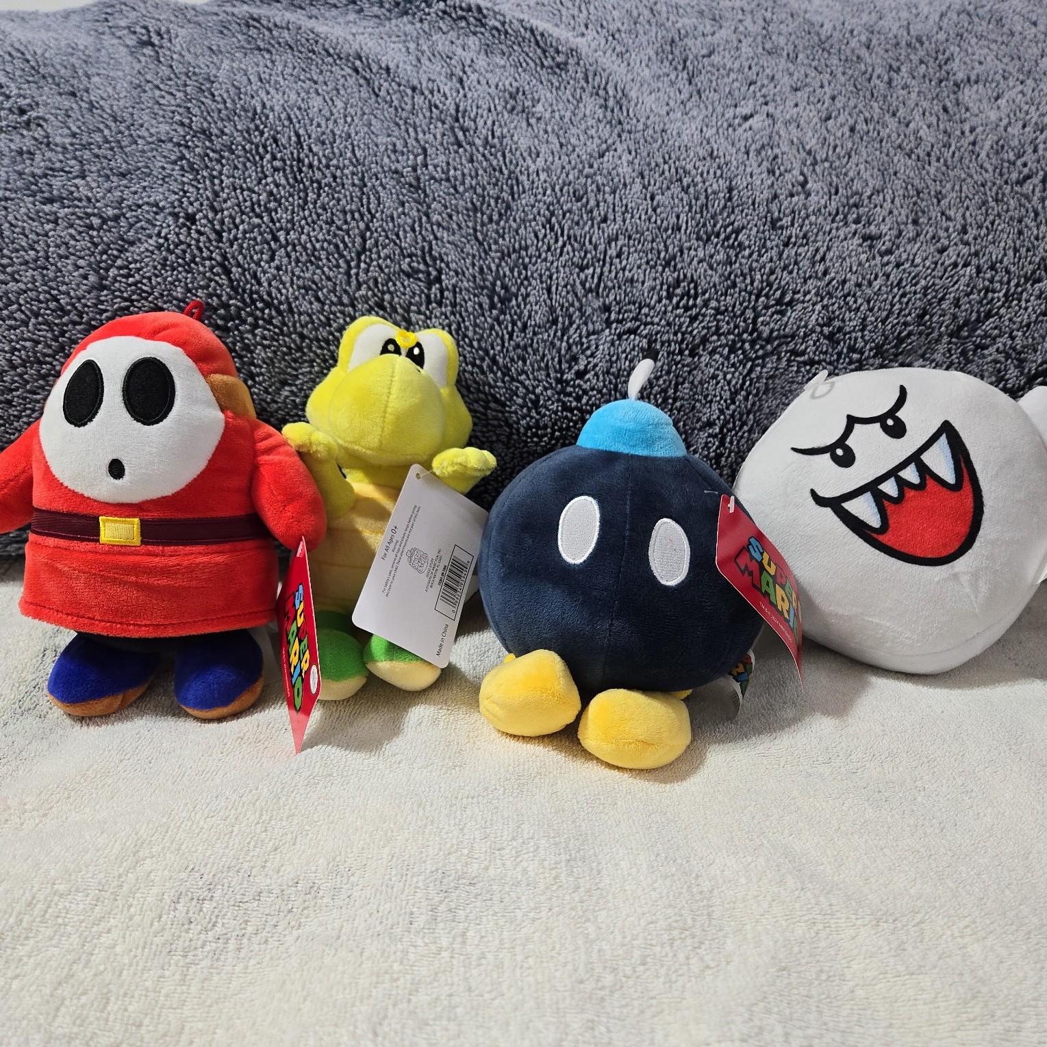 A lot of Nintendo Plushes from Super Mario