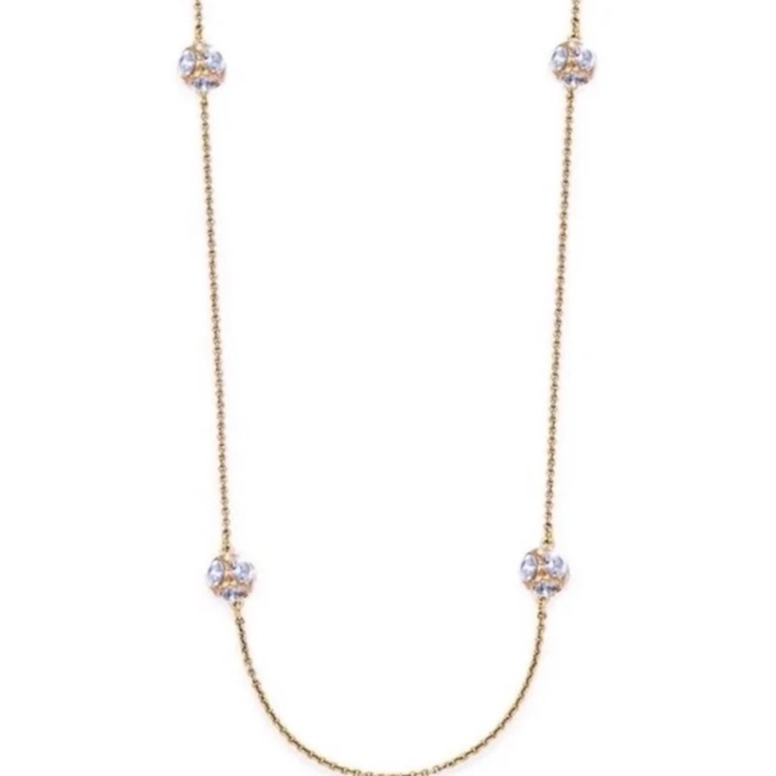$79 Kate Spade Lady Marmalade Station Necklace  Rose Gold-tone