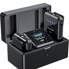 TTQ Wireless Lavalier Micropho2.4GHz Clip-on Wireless Microphones