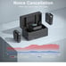 TTQ Wireless Lavalier Micropho2.4GHz Clip-on Wireless Microphones