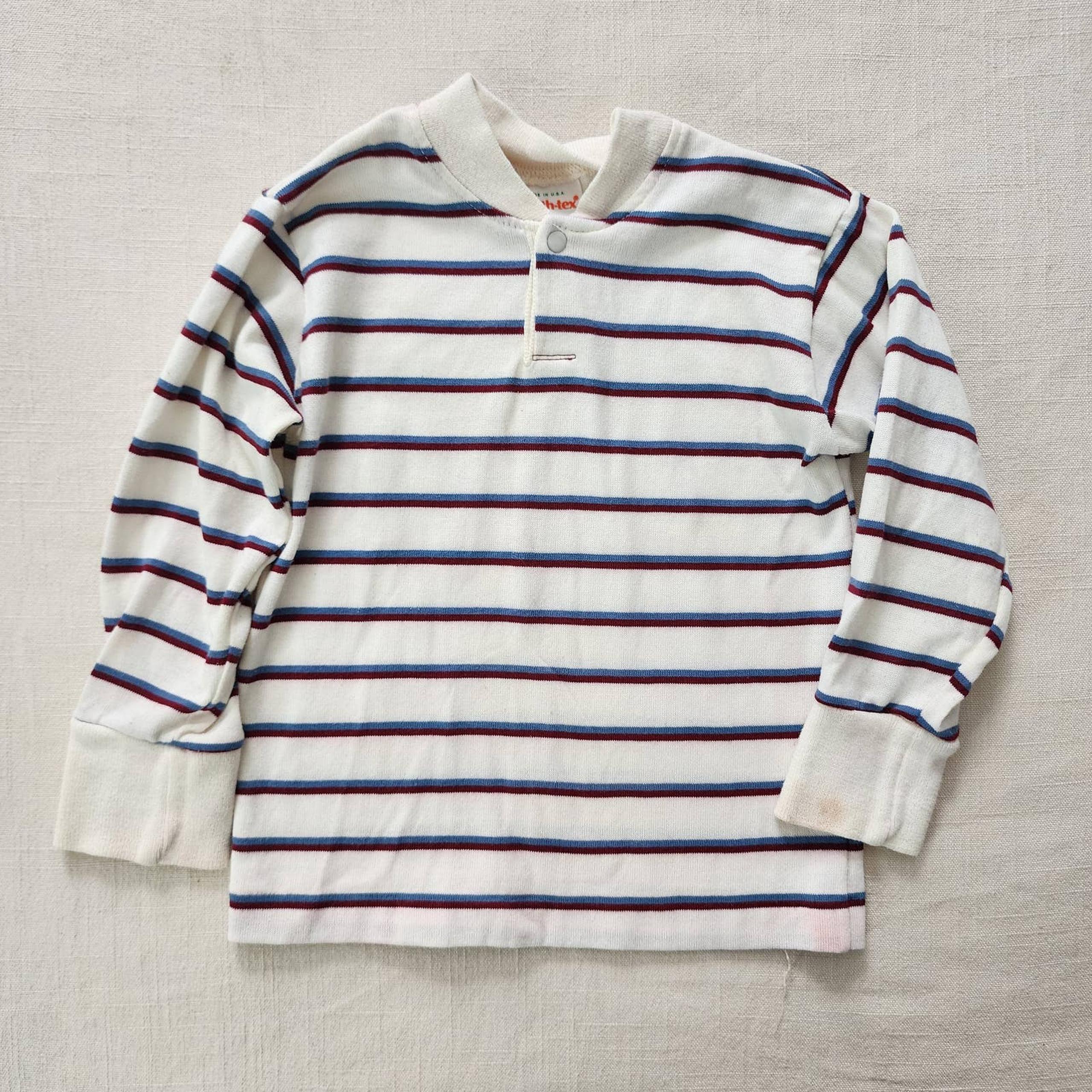 Vintage Healthtex Striped Long Sleeve 3t