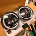 Harley Davidson LED Fog Lights Aux Passing Head Lights with DRL Blue Halo 4.5”