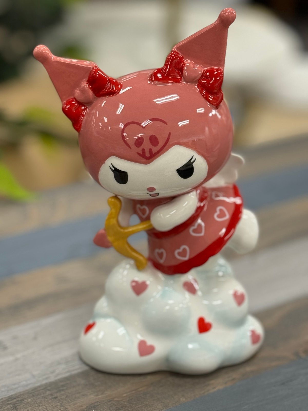blue sky Kumori ceramic valentine