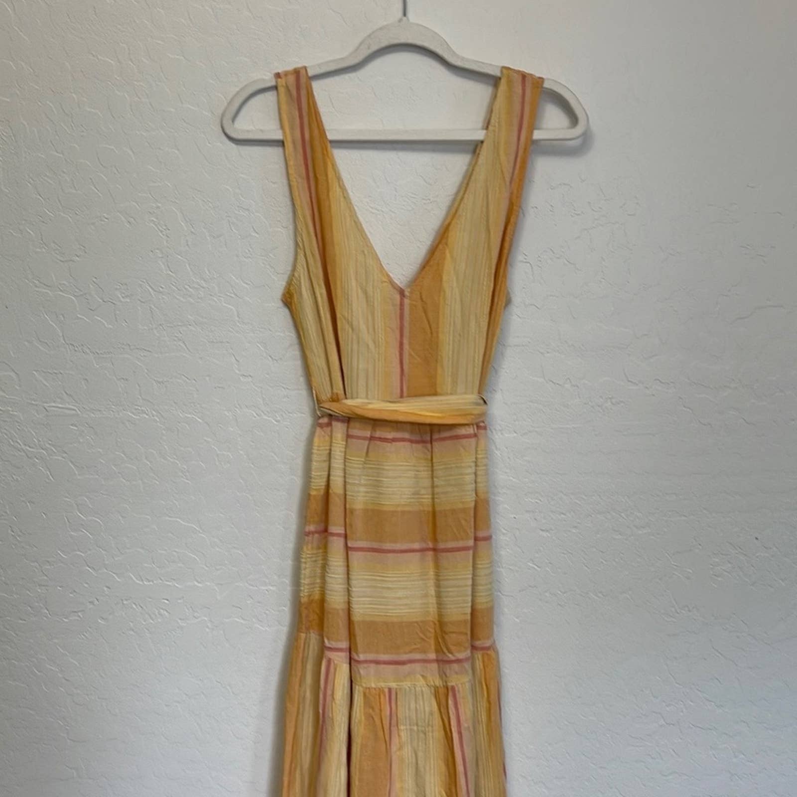 L Space - Anthropologie Clara Maxi Dress 2024 In Orange NWT Size Medium