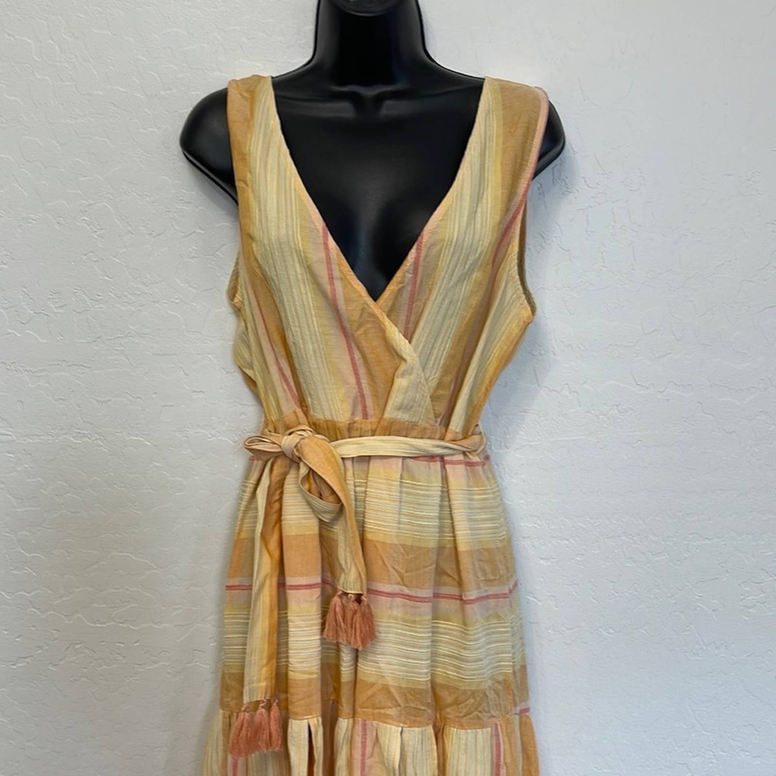 L Space - Anthropologie Clara Maxi Dress 2024 In Orange NWT Size Medium