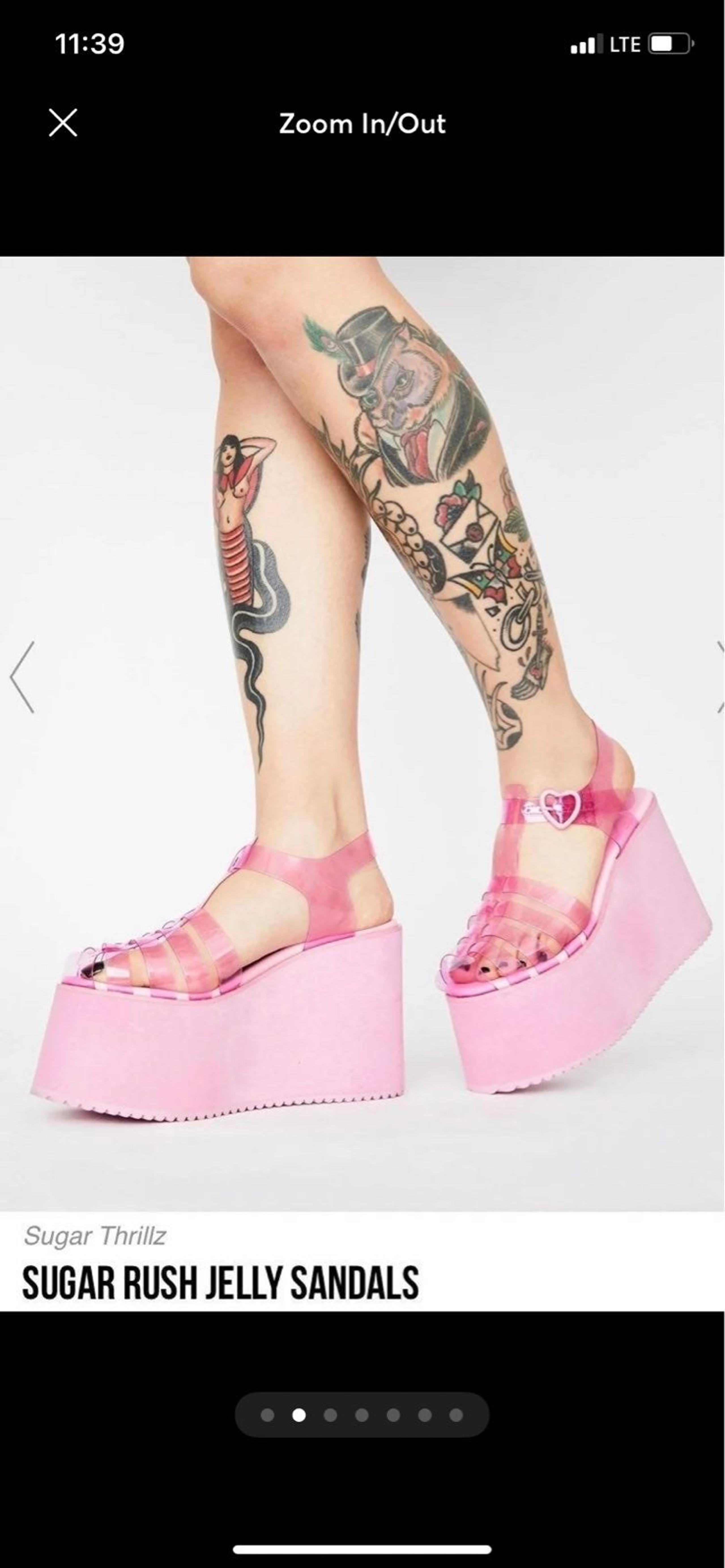 Dolls Kill x Sugar Thrillz Sugar Rush Jelly Sandals (9)