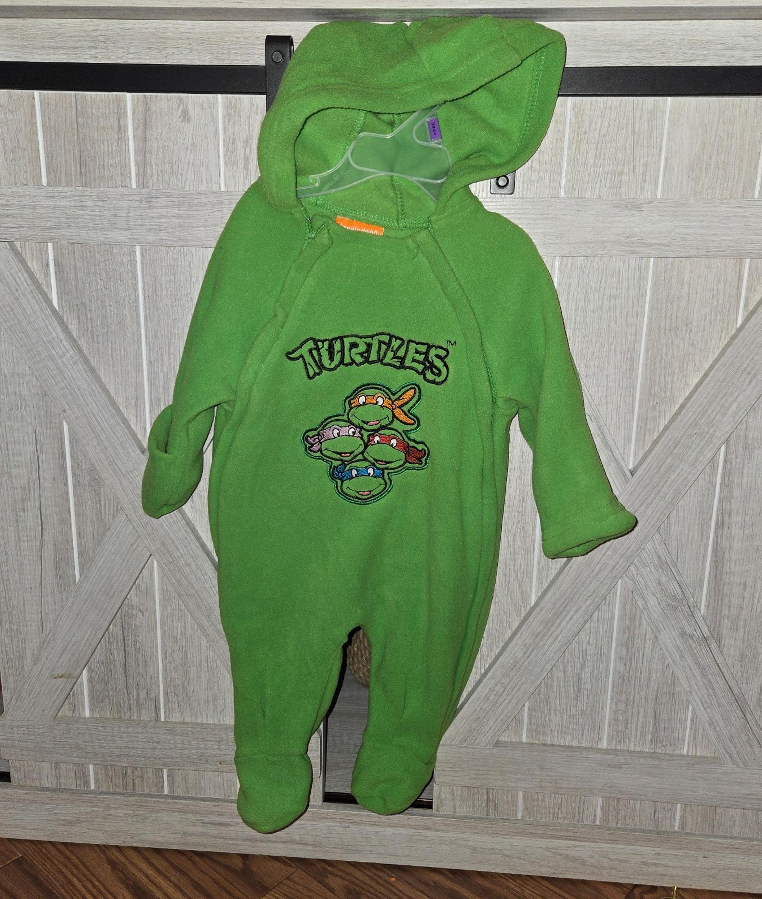 TMNT: Nickelodeon Mutant Ninja Turtles Baby Fleece Sleeper Snowsuit Boys [2016]