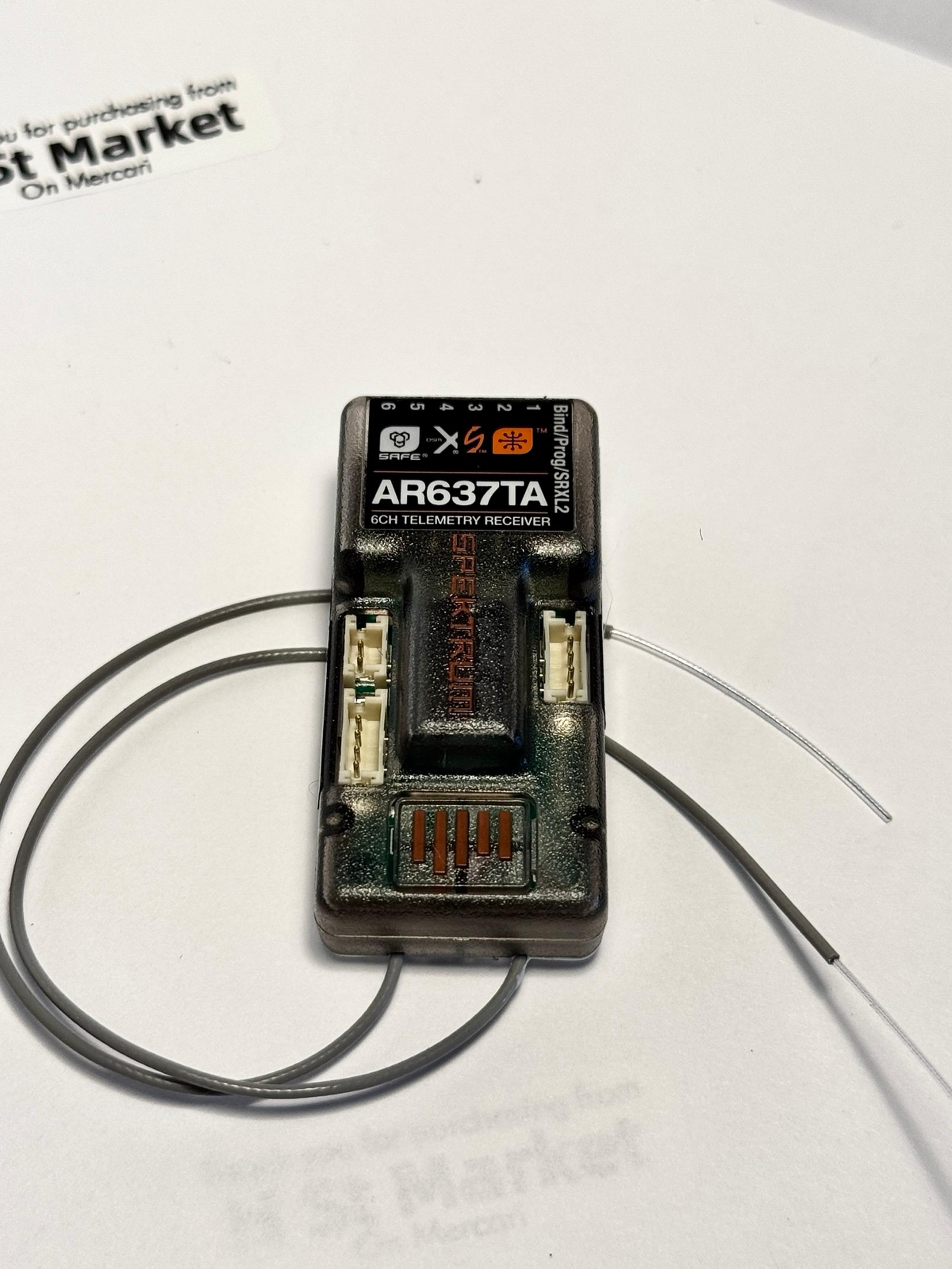 Spektrum AR637TA 6-Channel Telemetry Receiver with AS3X and SAFE – Excellent Con
