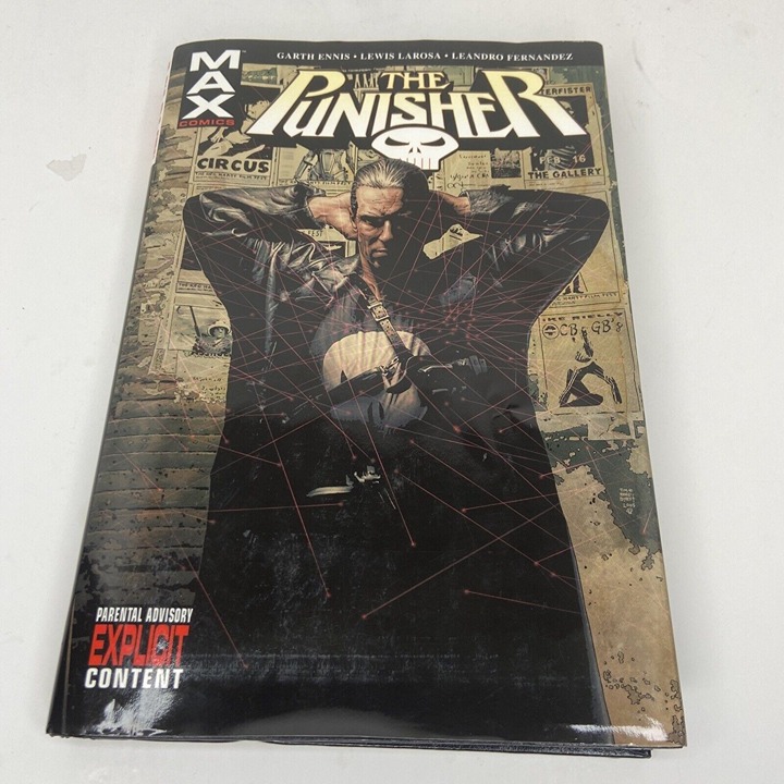 Punisher Max - Volume 1 by Garth Ennis (2007, Hardcover) Signed