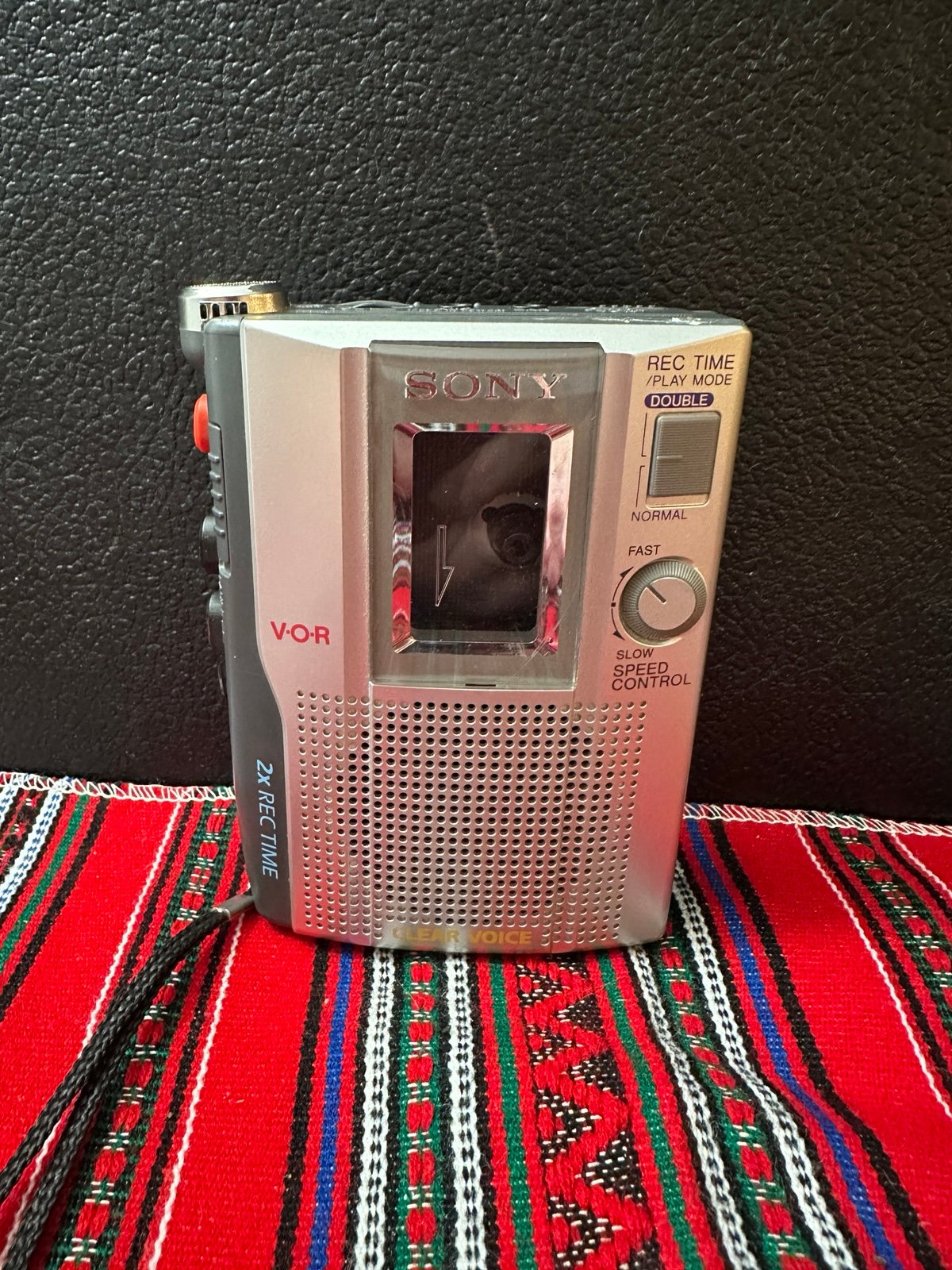 Sony TCM-200DV Cassette Clear Voice Recorder WORKS!