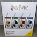 Harry Potter House Crests Tumbler Glasses with Lids - 16 oz - Set of 4
